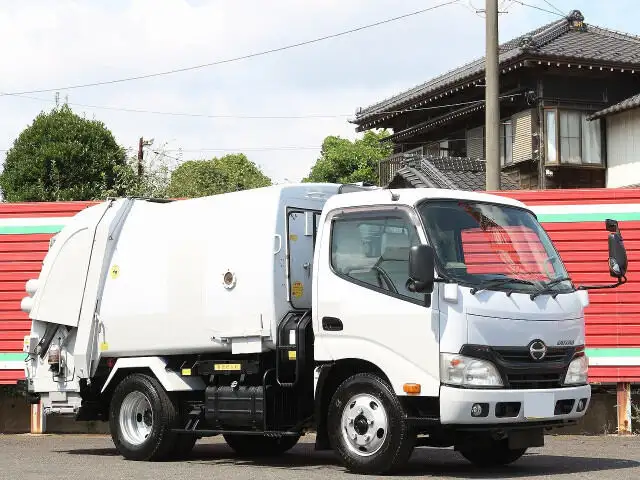 日野 デュトロ 小型 パッカー車 プレス式 TKG-XZU600Xの中古トラック画像2