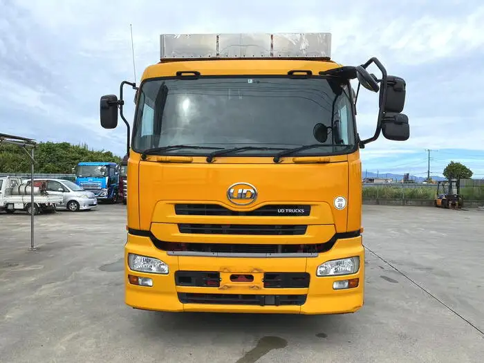 日産UD クオン 大型 平ボディ アルミブロック エアサスの中古トラック画像2