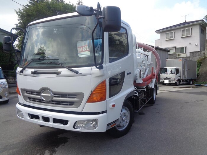 日野 レンジャー 中型 タンク車 汚泥吸引車 BDG-FC7JEWA