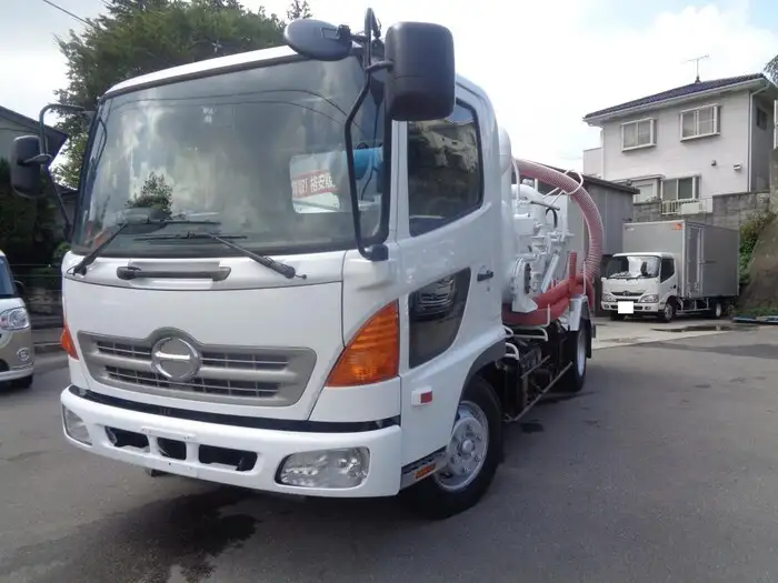 日野 レンジャー 中型/増トン タンク車 汚泥吸引車 BDG-FC7JEWAの中古トラック画像1