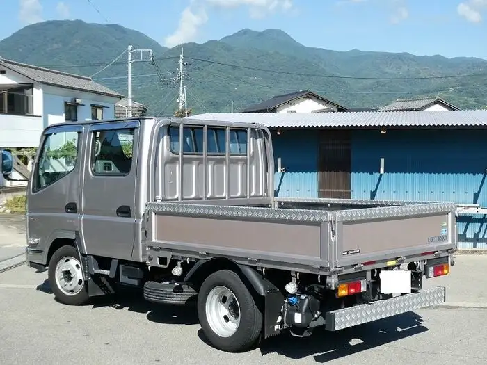 三菱 キャンター 小型 平ボディ Wキャブ 2TG-FBA00の中古トラック画像7