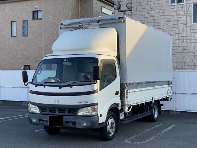 日野 デュトロ 小型 ウイング 幌ウイング PB-XZU411Mの中古トラック画像1