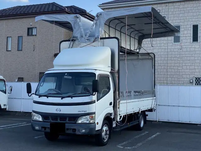 日野 デュトロ 小型 ウイング 幌ウイング PB-XZU411Mの中古トラック画像7
