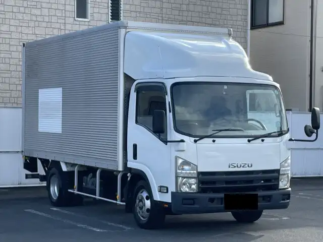 いすゞ エルフ 小型 アルミバン パワーゲート サイドドアの中古トラック画像2