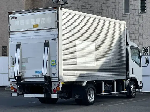 いすゞ エルフ 小型 アルミバン パワーゲート サイドドアの中古トラック画像4