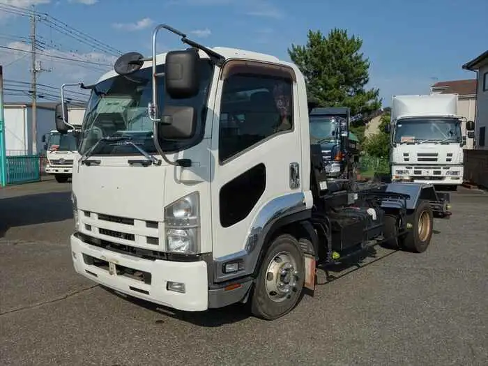 いすゞ フォワード 中型/増トン アームロール ツインホイスト TKG-FRR90S2の中古トラック画像1