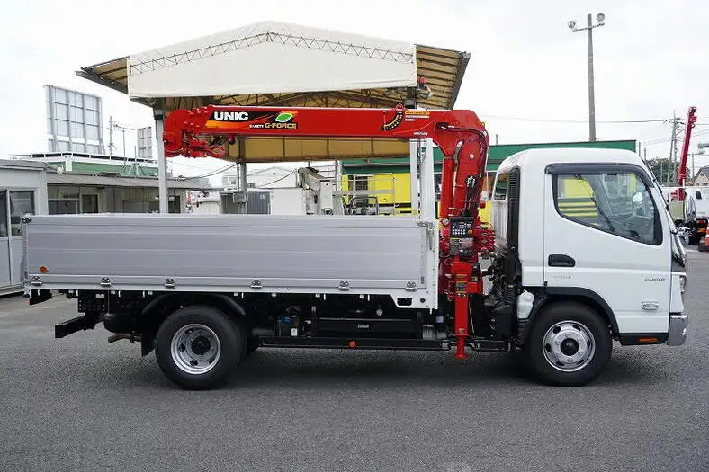 三菱 キャンター 小型 クレーン付 アルミブロック 4段の中古トラック画像2
