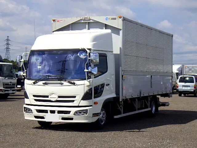 日野 レンジャー 中型/増トン ウイング パワーゲート エアサスの中古トラック画像1