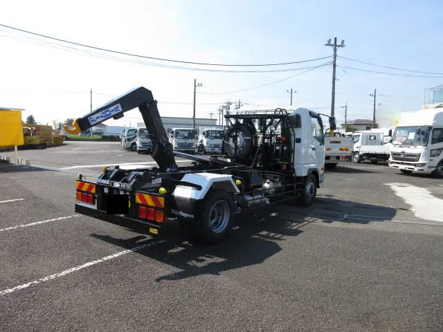 三菱 ファイター 中型/増トン アームロール ツインホイスト ベッドの中古トラック画像9