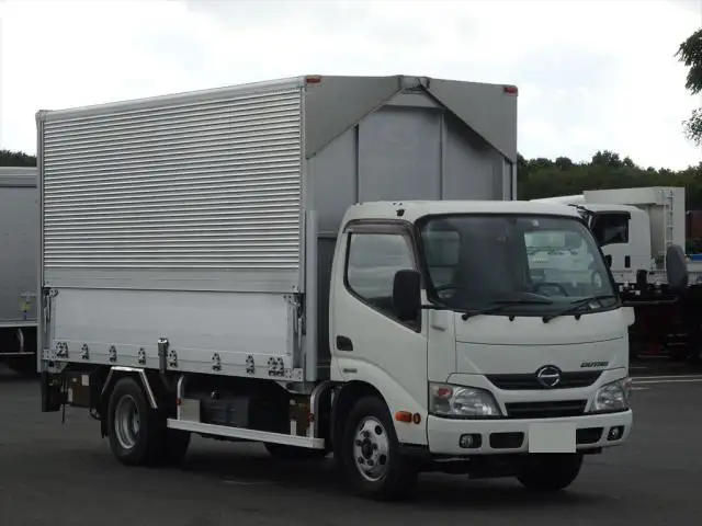 日野 デュトロ 小型 ウイング パワーゲート SKG-XZU650Mの中古トラック画像2