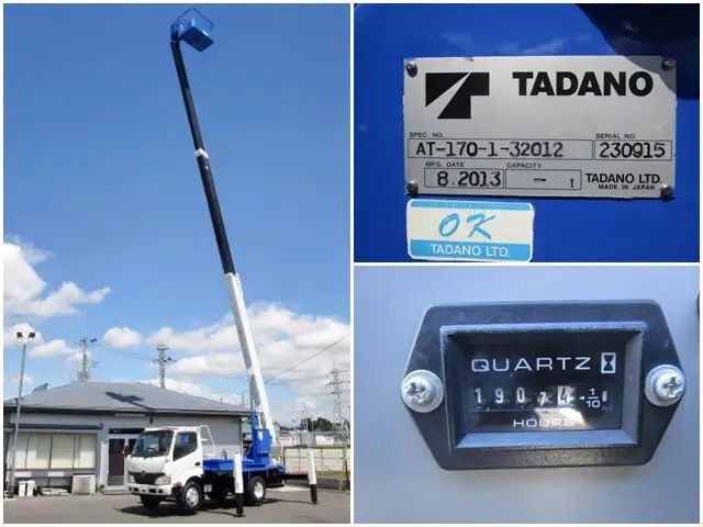日野 デュトロ 小型 高所・建柱車 高所作業車 TKG-XZU640Fの中古トラック画像11