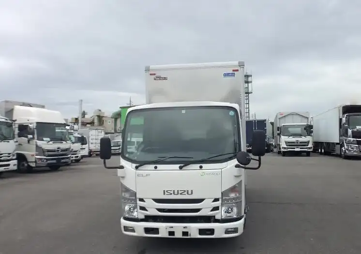 いすゞ エルフ 小型 アルミバン TRG-NLR85AN H27の中古トラック画像2