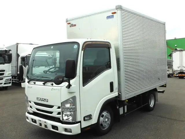 いすゞ エルフ 小型 アルミバン TRG-NLR85AN H27の中古トラック画像1