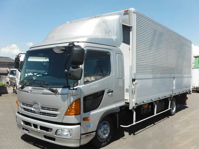 日野 レンジャー 中型/増トン ウイング ベッド SKG-FD7JLAAの中古トラック画像1