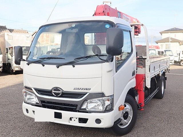 日野 デュトロ 小型 クレーン付 標準ロング TKG-XZU650M