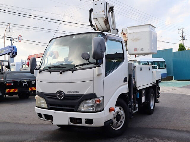 日野 デュトロ 小型 高所・建柱車 高所作業車 電工仕様｜画像1