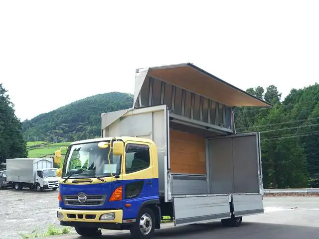 日野 レンジャー 中型/増トン ウイング TKG-FC9JLAP H29の中古トラック画像1
