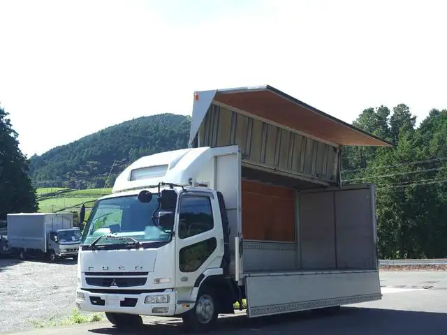 三菱 ファイター 中型/増トン ウイング PA-FK71R H18の中古トラック画像1