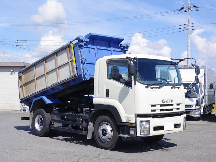 いすゞ フォワード 中型 ダンプ 土砂禁 天蓋付き｜画像2