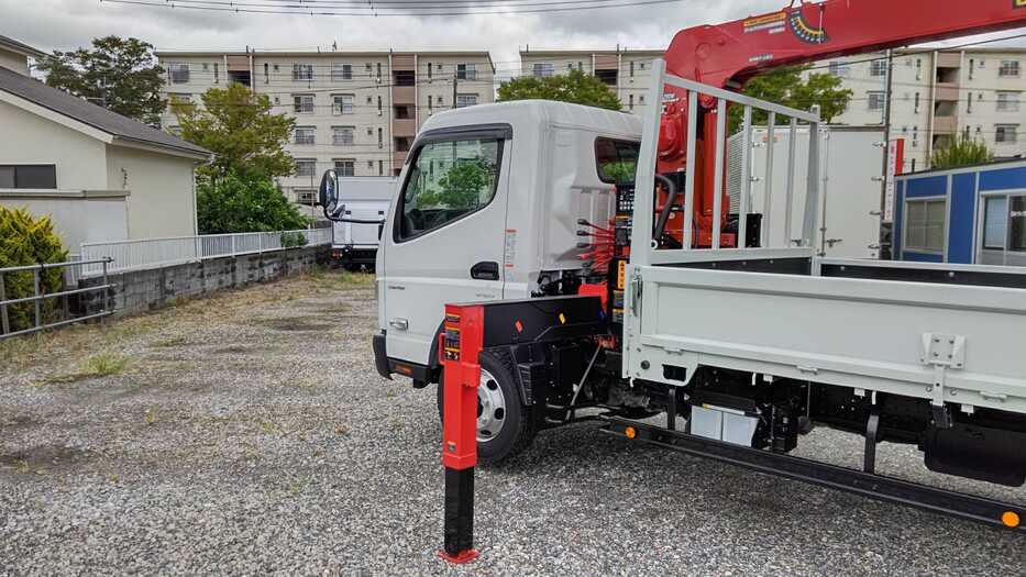 三菱 キャンター 小型 クレーン付 4段 ラジコン｜画像10