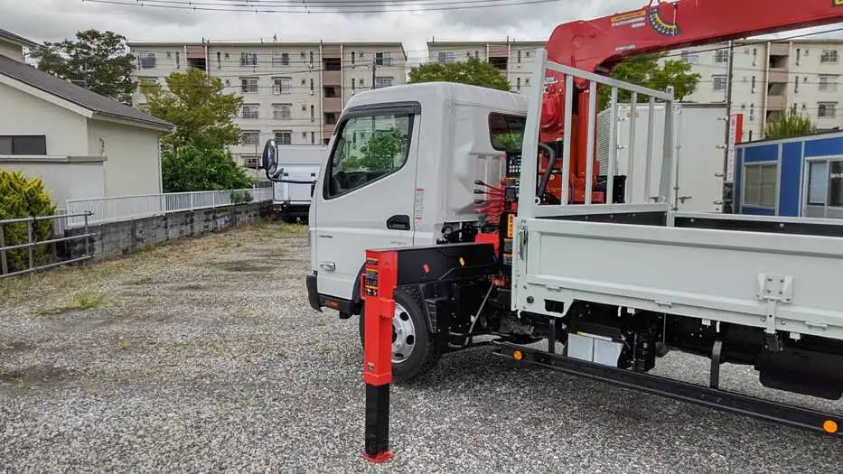 三菱 キャンター 小型 クレーン付 4段 ラジコンの中古トラック画像10