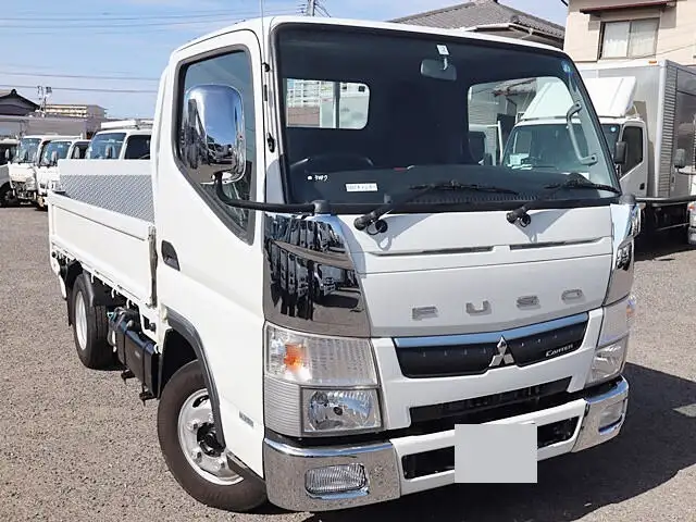 三菱 キャンター 小型 平ボディ パワーゲート 床鉄板の中古トラック画像2