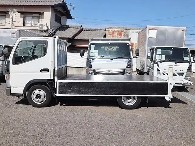 三菱 キャンター 小型 平ボディ パワーゲート 床鉄板の中古トラック画像7