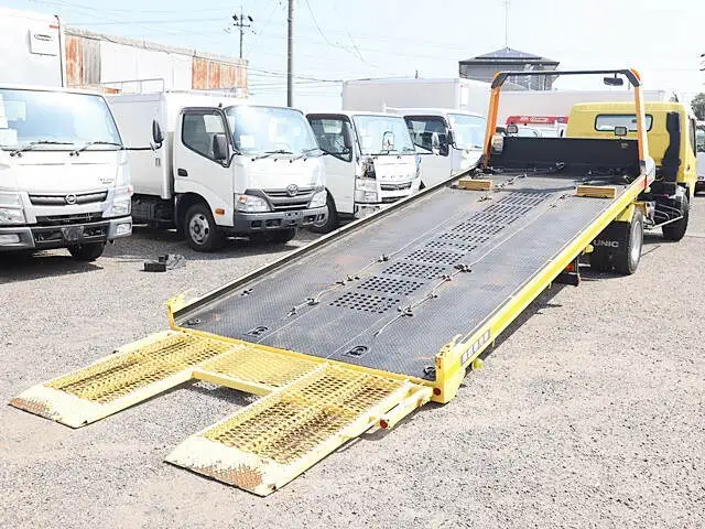 三菱 キャンター 小型 車両重機運搬 ラジコン ウインチの中古トラック画像9