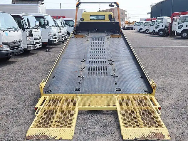 三菱 キャンター 小型 車両重機運搬 ラジコン ウインチの中古トラック画像8