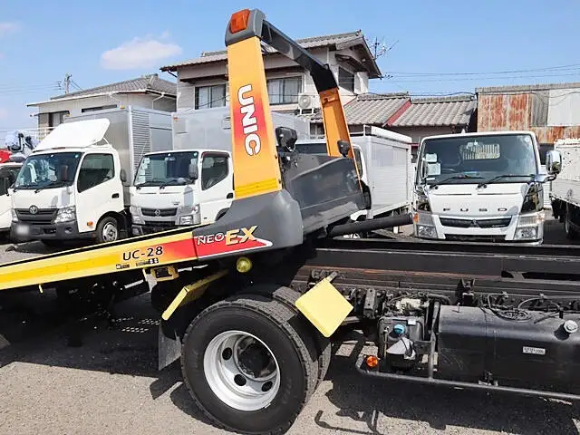 三菱 キャンター 小型 車両重機運搬 ラジコン ウインチの中古トラック画像15