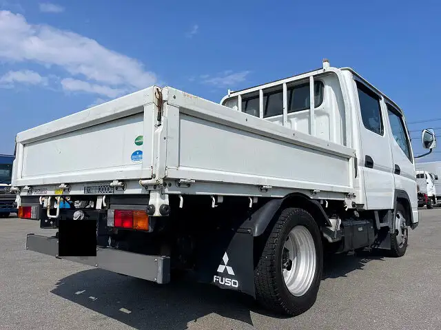三菱 キャンター 小型 平ボディ Wキャブ BKG-FE70BSの中古トラック画像2