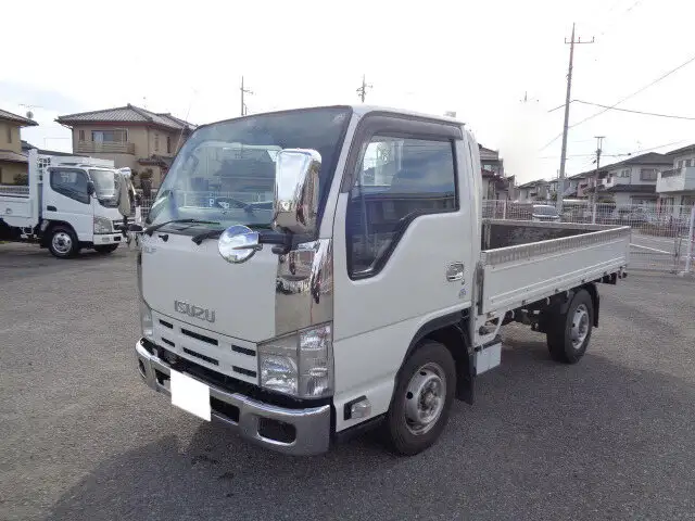 いすゞ エルフ 小型 平ボディ TKG-NHR85A H25の中古トラック画像1
