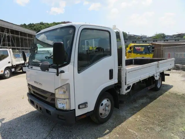 いすゞ エルフ 小型 平ボディ TPG-NPR85AR H27の中古トラック画像1
