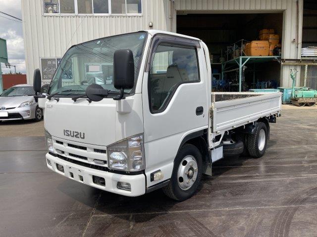 いすゞ エルフ 小型 平ボディ 10尺 TKG-NJR85A