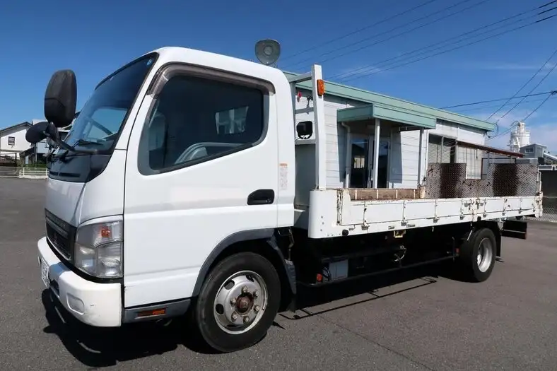 三菱 キャンター 小型 車両重機運搬 ラジコン ウインチの中古トラック画像1