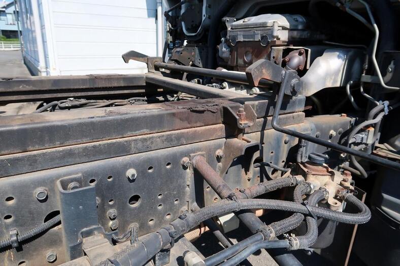 三菱 キャンター 小型 車両重機運搬 ラジコン ウインチ｜画像17