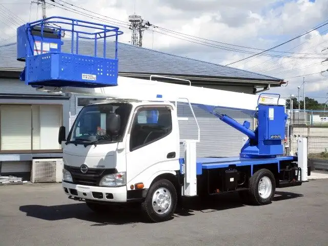 日野 デュトロ 小型 高所・建柱車 高所作業車 TKG-XZU640Fの中古トラック画像1