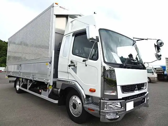 三菱 ファイター 中型/増トン ウイング エアサス ベッドの中古トラック画像4
