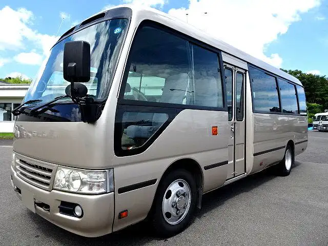 トヨタ コースター 小型 バス マイクロバス BDG-XZB50の中古トラック画像1