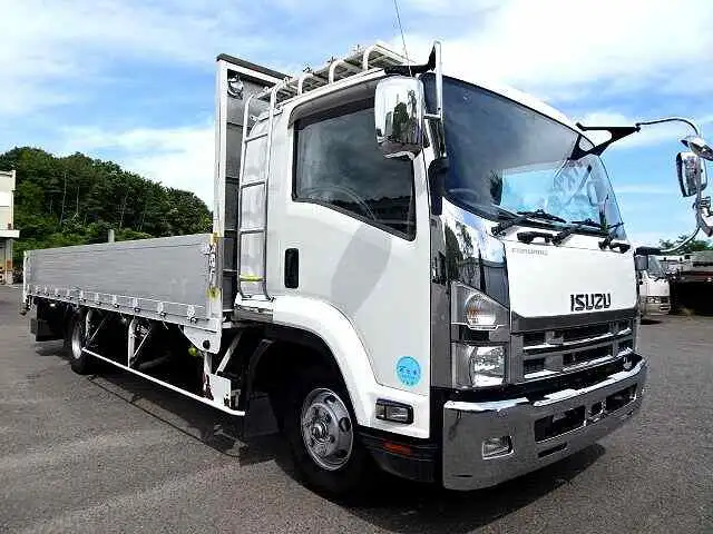 いすゞ フォワード 中型/増トン 平ボディ アルミブロック エアサスの中古トラック画像3