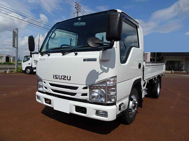 いすゞ エルフ 小型 平ボディ 10尺 TRG-NJR85A