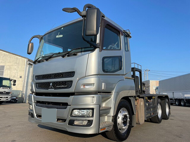 三菱 スーパーグレート 大型 トラクター 2デフ ベッド｜画像1