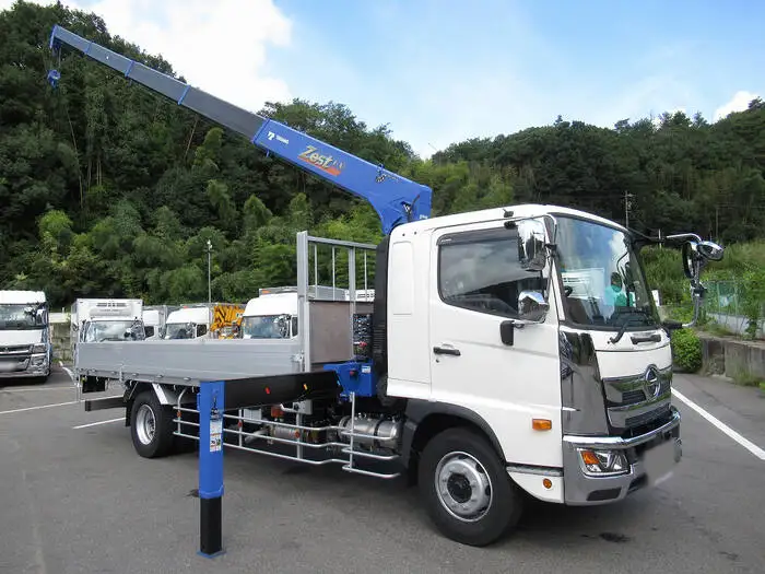 日野 レンジャー 中型/増トン クレーン付 アルミブロック 5段の中古トラック画像1