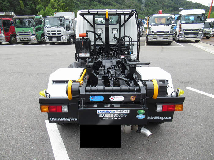 三菱 キャンター 小型 アームロール ツインホイスト 2RG-FBAV0｜画像5