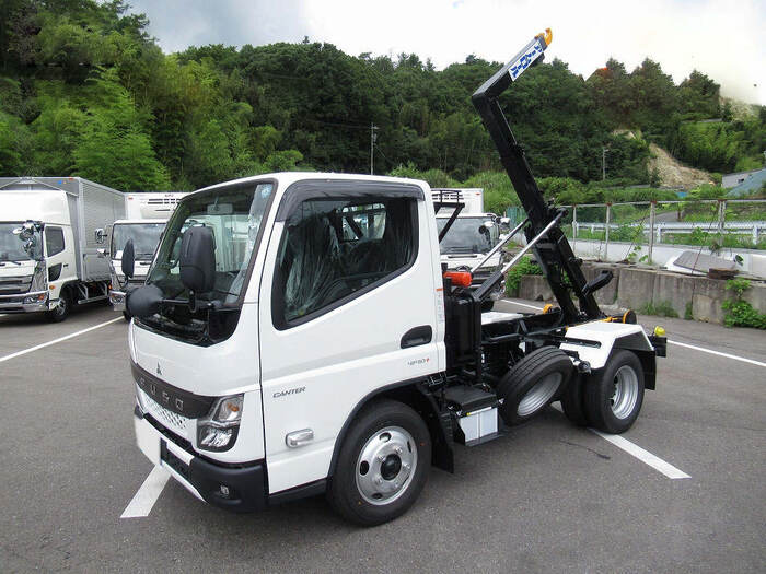 三菱 キャンター 小型 アームロール ツインホイスト 2RG-FBAV0｜画像1