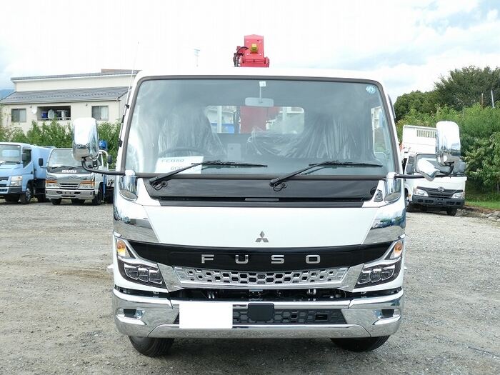 三菱 キャンター 小型 クレーン付 アルミブロック 4段の中古トラック画像2