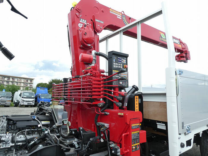 三菱 キャンター 小型 クレーン付 アルミブロック 4段の中古トラック画像8