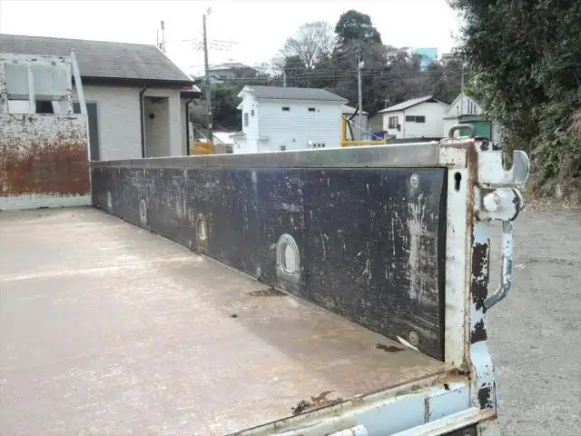 日産 アトラス 小型 クレーン付 床鉄板 4段の中古トラック画像10