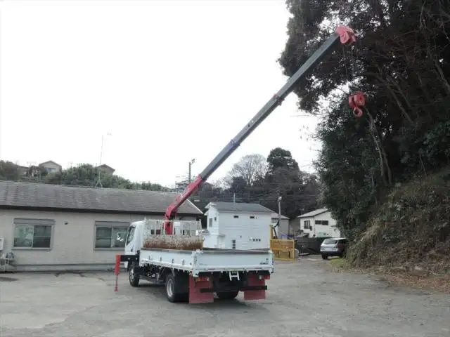 日産 アトラス 小型 クレーン付 床鉄板 4段の中古トラック画像13