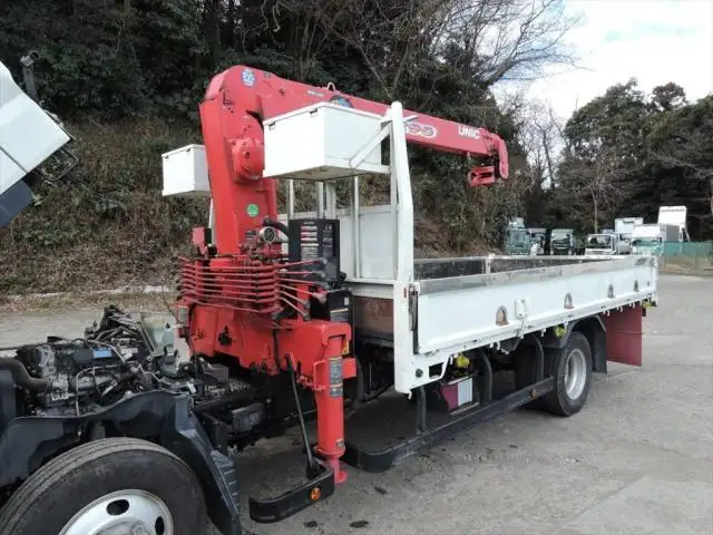 日産 アトラス 小型 クレーン付 床鉄板 4段の中古トラック画像12